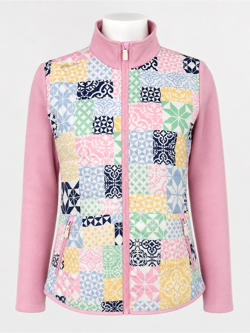 RLX Ralph Lauren Patchwork Quilted Golf Jacket Large NWT